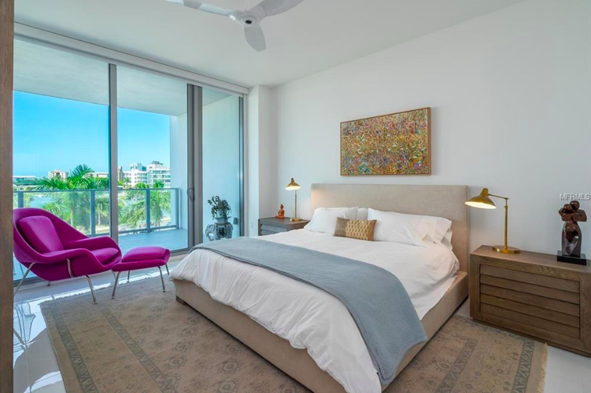 Master Bedroom with Walkout to Patio