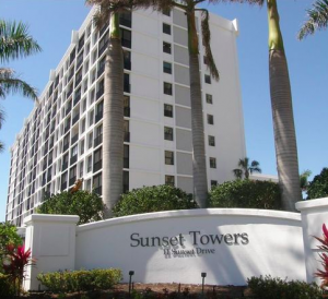 Sunset Towers, Downtown Sarasota Bayfront